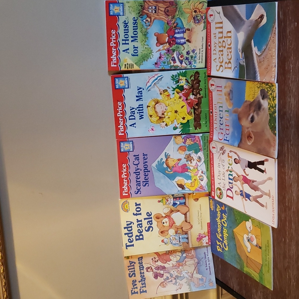 Vintage! Early Reader Books Lot of 9 Paperbacks